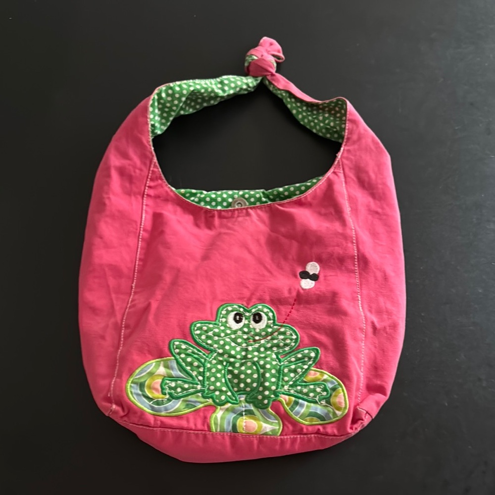 Vintage Pink Frog women’s purse